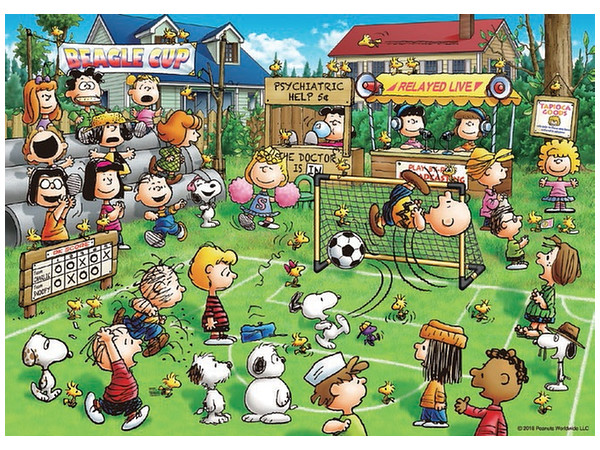 ジグソーパズル スヌーピー サッカー 500ピース 38cm X 53cm ジグソーパズル スヌーピー サッカー 500ピース 38cm X 53cm