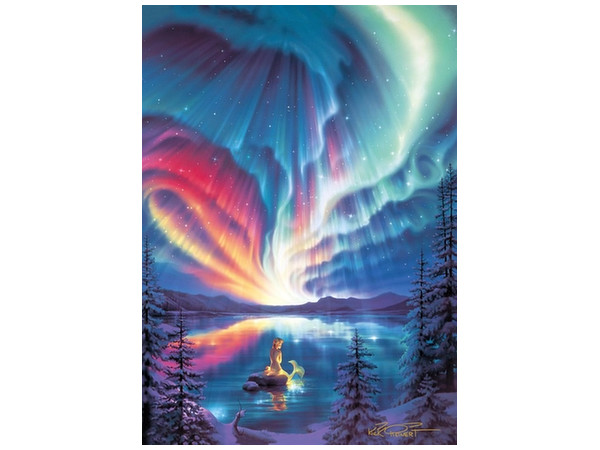 ジグソーパズル カーク レイナート エンチャンテッドレイク 500ピース 38cm X 53cm By エポック ホビーリンク ジャパン