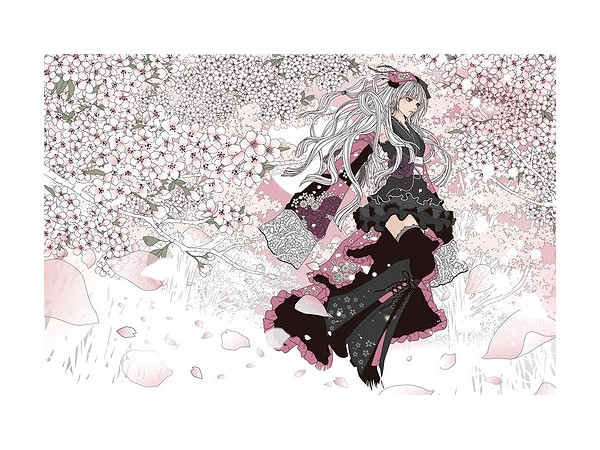上条衿　ジグソーパズル ファンタジックアート 上条衿 桜月 1000ピース 50 x 75cm | HLJ