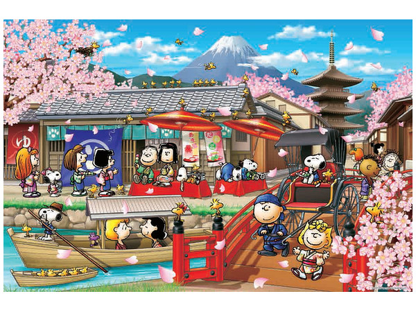 ジグソーパズル スヌーピー イン ジャパン 1000ピース 50cm X 75cm ジグソーパズル スヌーピー イン ジャパン 1000ピース 50cm X 75cm