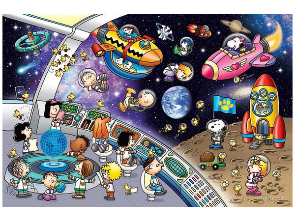 ジグソーパズル ピーナッツ スヌーピー スペーストラベル 1000ピース 50cm X 75cm ジグソーパズル ピーナッツ スヌーピー スペーストラベル 1000ピース 50cm X 75cm