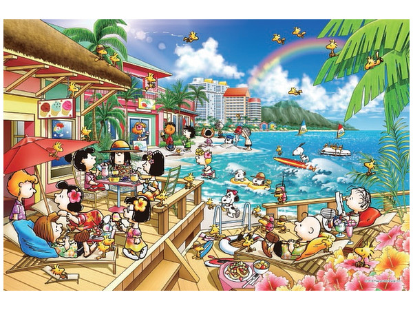 ジグソーパズル ピーナッツ ピーナッツ ビーチリゾート 1000ピース 50cm X 75cm ジグソーパズル ピーナッツ ピーナッツ ビーチリゾート 1000ピース 50cm X 75cm