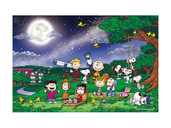スヌーピー 光るパズル 満月の下で 1000ピース スヌーピー 光るパズル 満月の下で 1000ピース