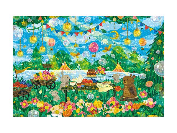 BosDaalen 1000ピース ジグソーパズル　超希少 ジグソーパズル: 素敵なピクニック 1000ピース (75 x 50cm) | HLJ.co.jp