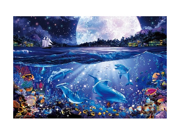 ラッセン ヘブンリームーン 1000ピース 50 x 75cm | HLJ.co.jp