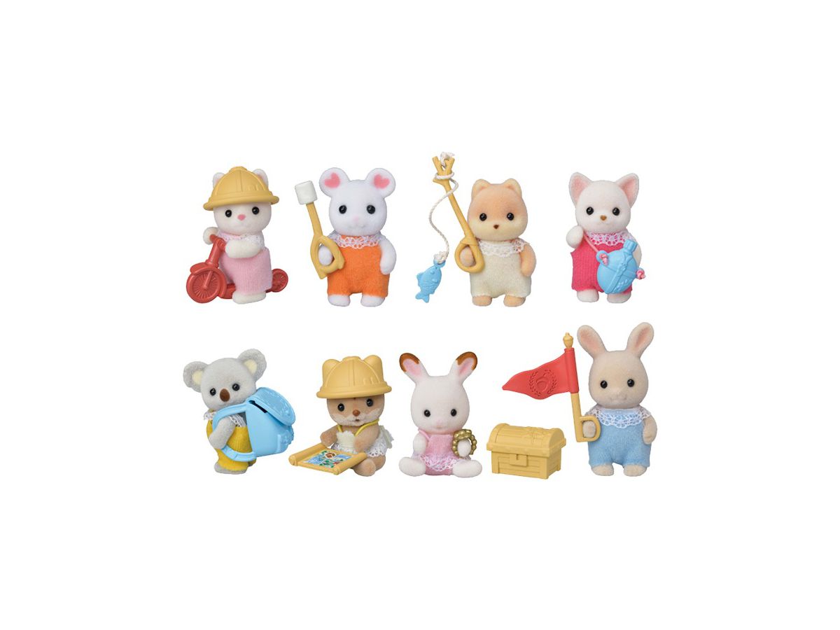 シルバニアファミリー 赤ちゃんコレクション 赤ちゃん探検シリーズ 1 Box 12pcs By エポック ホビーリンク ジャパン シルバニアファミリー 赤ちゃんコレクション 赤ちゃん探検シリーズ 1 Box 12pcs By エポック ホビーリンク ジャパン