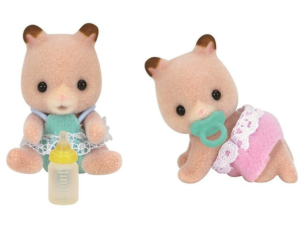 海外版シルバニアファミリー ハムスター赤ちゃん双子 ツインズ 新品未  