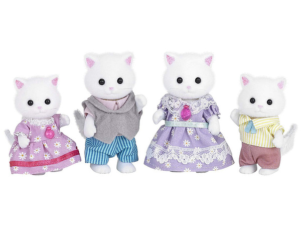 森のマーケット限定！ ネコ お父さん✨ ホワイトタイプ シルバニア  