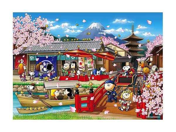 ジグソーパズル スヌーピー イン ジャパン 3000スモールピース 73cm X 102cm ジグソーパズル スヌーピー イン ジャパン 3000スモールピース 73cm X 102cm