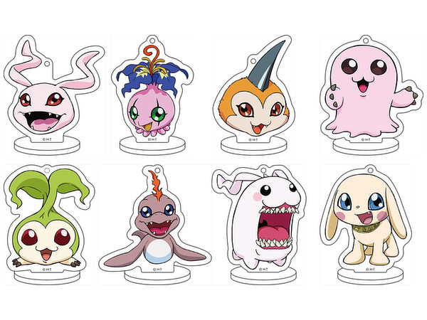 デジモンアドベンチャー アクリルスタンド 1Box 8pcs | HLJ.co.jp