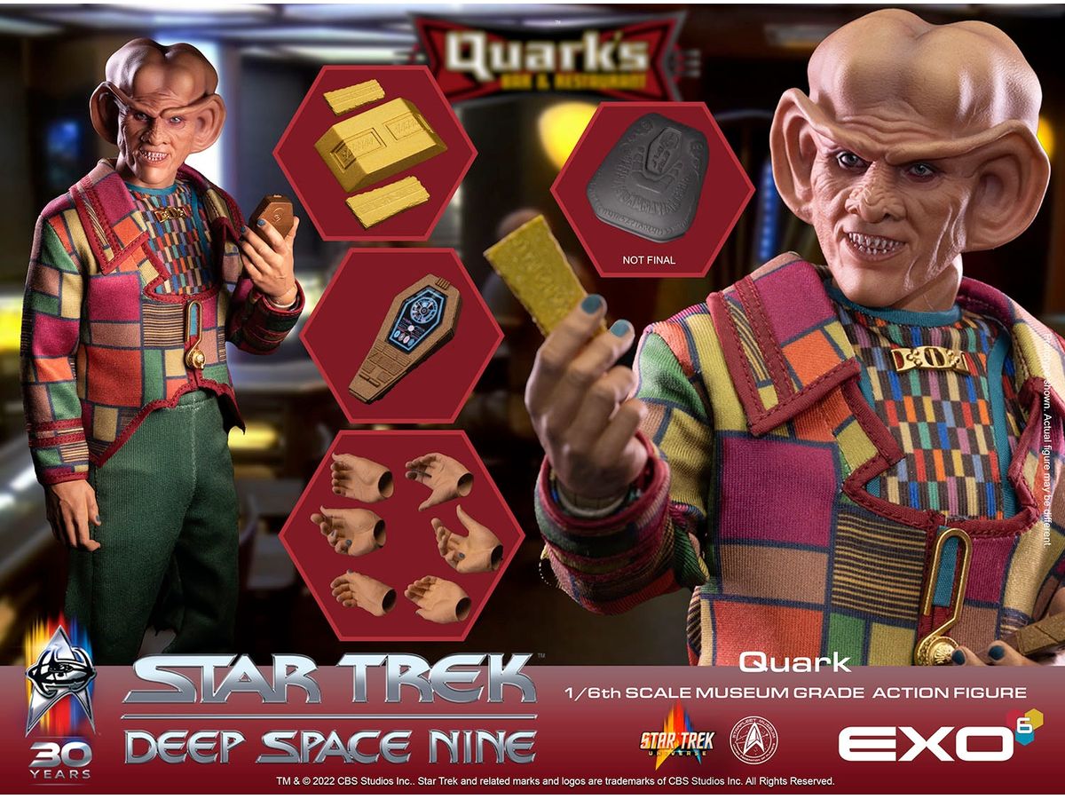 スタートレック ディープ スペース ナイン クワーク ソフトビニールキット スタートレック ディープ スペース ナイン クワーク ソフト
