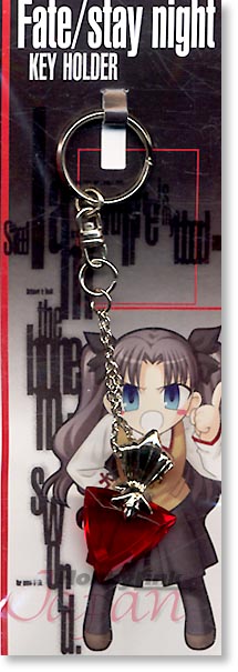 セット Fate stay night 凛のペンダント型 キーホルダー チャーム 遠坂凛 ペンダント型 キーホルダー | HLJ.co.jp