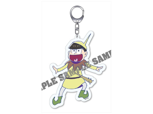 おそ松さん　十四松パン＆ティンカーイチ　アクリルキーホルダーセット おそ松さん 十四松パン & ティンカーイチ アクリルキーホルダーセット