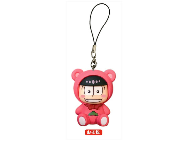 ぷりっしゅ おそ松さん トレーディングミニフィギュアストラップ クマ 