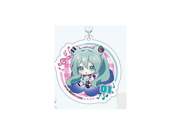 ピアプロキャラクターズ ぷちふれ アクリルキーホルダー (初音ミク2