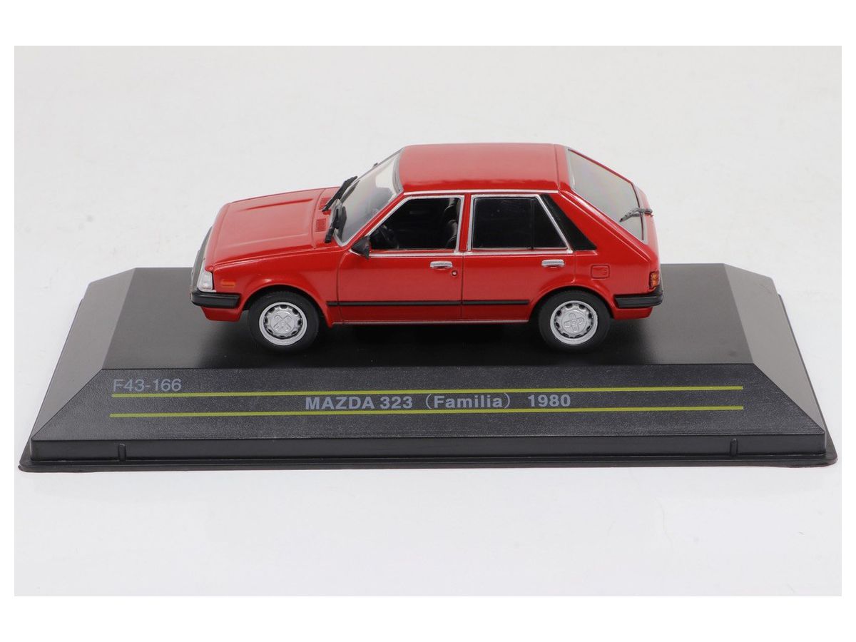 1/43 マツダ 323 (ファミリア) 1980 レッド 海外仕様 | HLJ.co.jp
