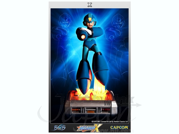 フィギュア エックス 「ロックマンX」 1/5 スタチュー メガマンX ロックマンX』のエックスが1/5スケールでスタチュー化！ | 電撃