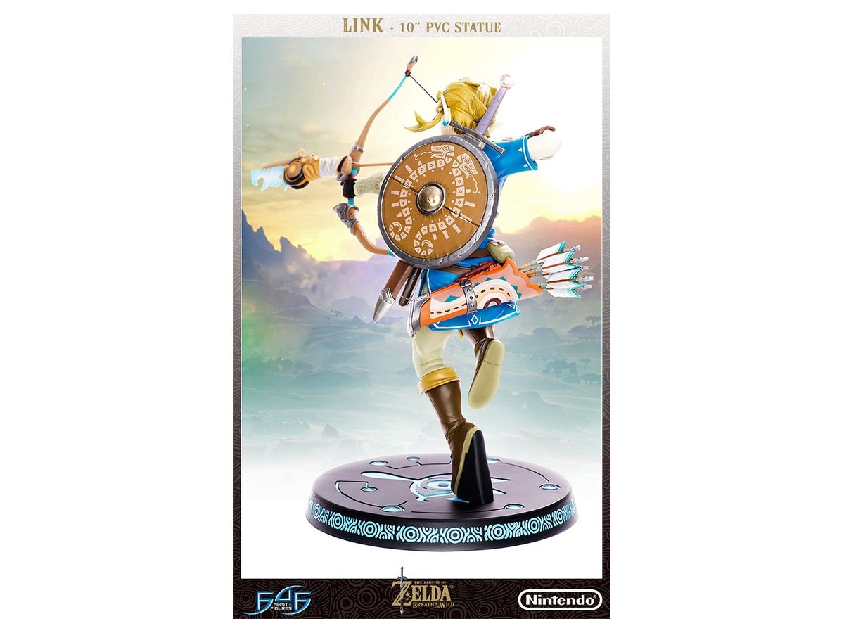 フィギュア　リンク 「ゼルダの伝説 ブレス オブ ザ ワイルド」 10インチ PVCスタチュー ゼルダの伝説 ブレス オブ ザ ワイルド/ リンク 10インチ PVC
