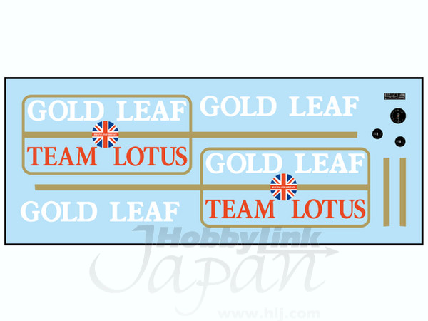 エブロ Team Lotus type 72C1/20スケール+別売りデカール エブロ Team Lotus type 72C1/20スケール+別売りデカール エブロ