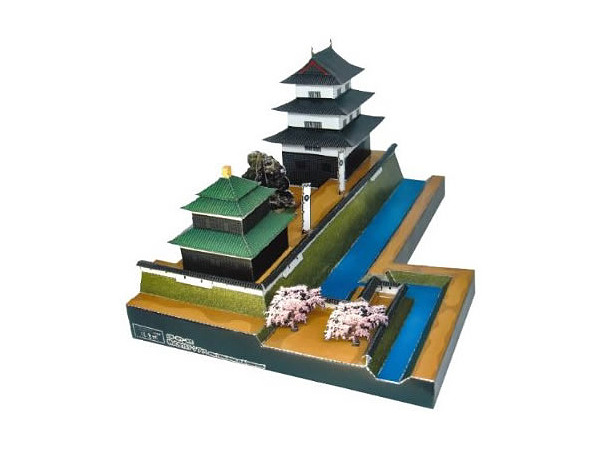 1/300 佐倉城 ペーパークラフト | HLJ.co.jp
