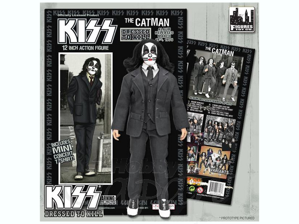 KISS レトロ 12インチフィギュア/ シリーズ5 地獄への接吻 4種セット