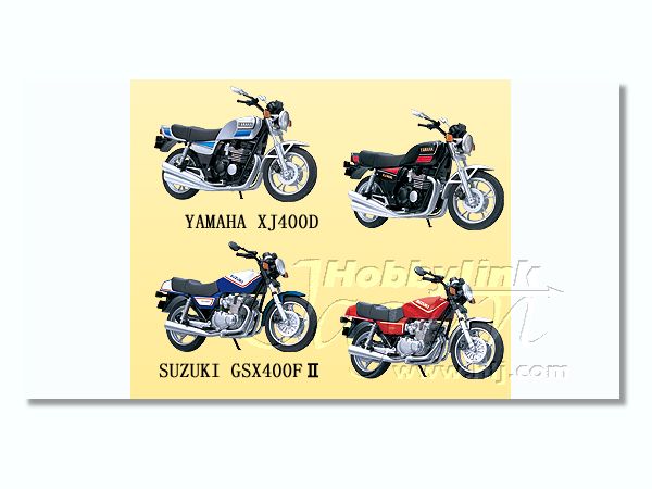 フルタ1/24中型バイクメモリアル2 1/24 中型バイクメモリアル 2: 1 Box 6pcs | HLJ.co.jp