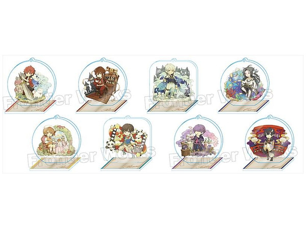 夢100 キャラクタークロニクル トレーディングアクリルスタンドキーホルダー 1 Box 8pcs By フロンティアワークス ホビーリンク ジャパン 夢100 キャラクタークロニクル トレーディングアクリルスタンドキーホルダー 1 Box 8pcs By フロンティアワークス ホビーリンク ジャパン