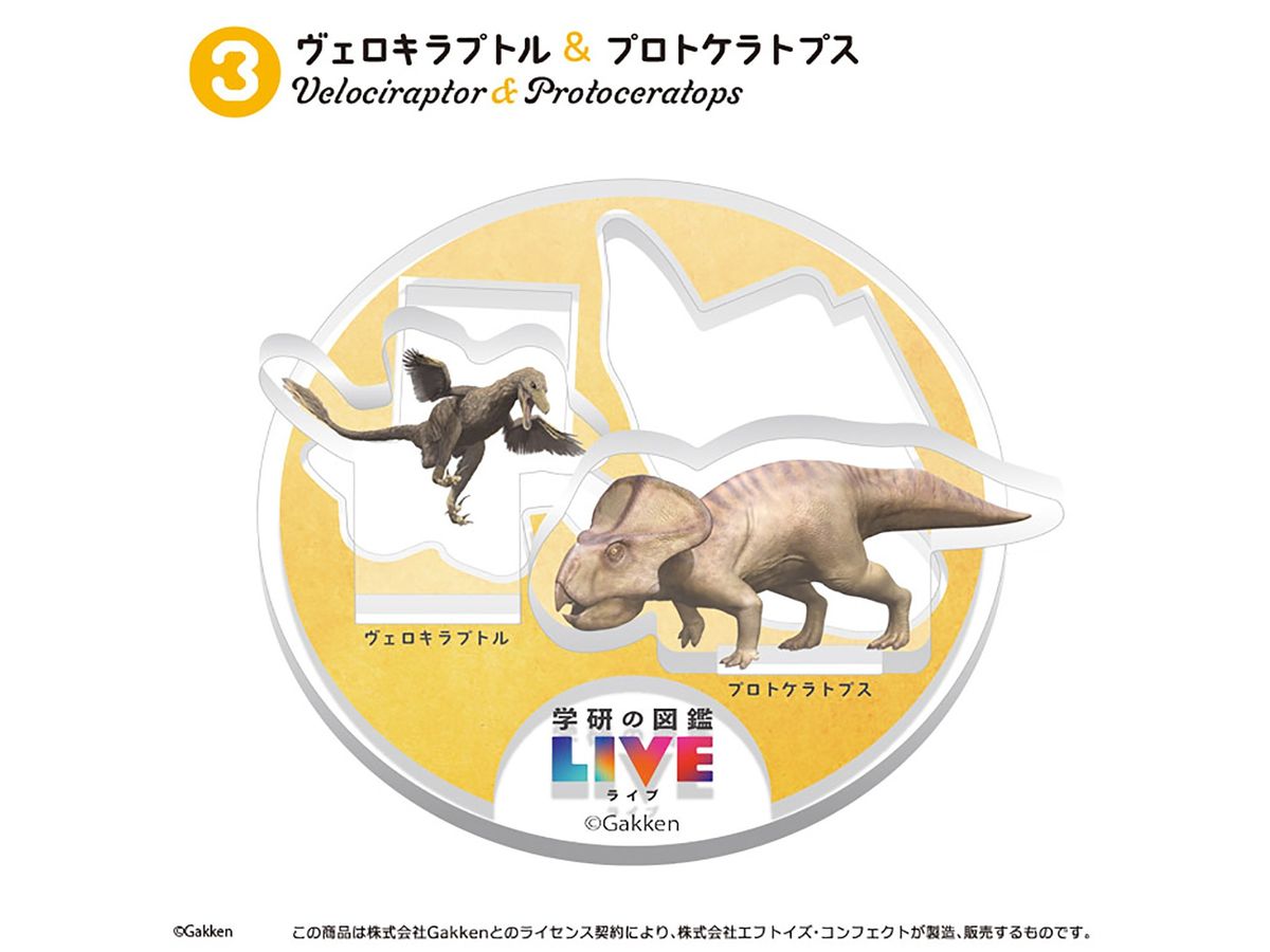学研の図鑑LIVE 恐竜アクリルスタジアム 1Box 24pcs | HLJ.co.jp