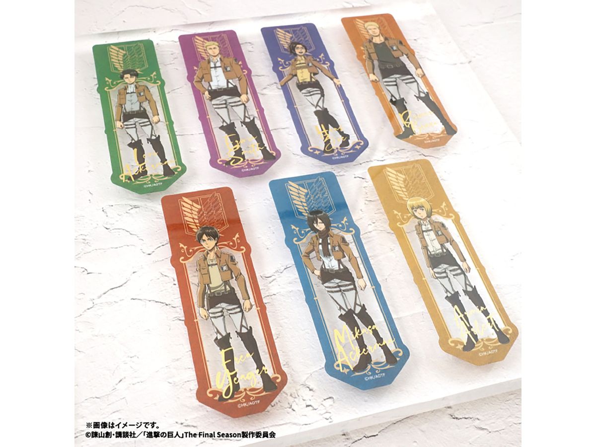 進撃の巨人 クリアブックマーカー 1Box 20pcs | HLJ.co.jp
