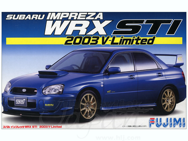 1/24 スバル インプレッサ WRX STI 2003 V リミテッド | HLJ.co.jp