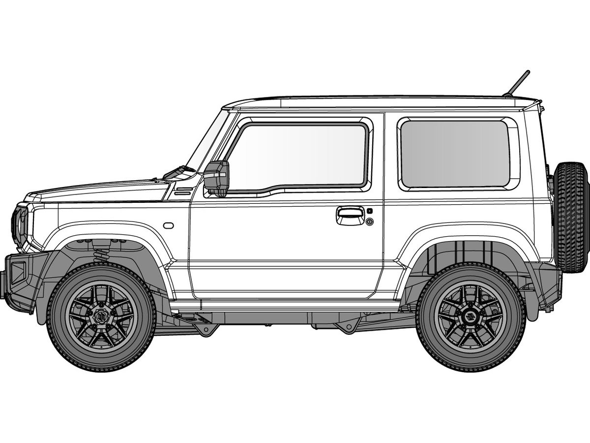 1/24 スズキジムニーJB64(JAFカラータイプ) | HLJ.co.jp
