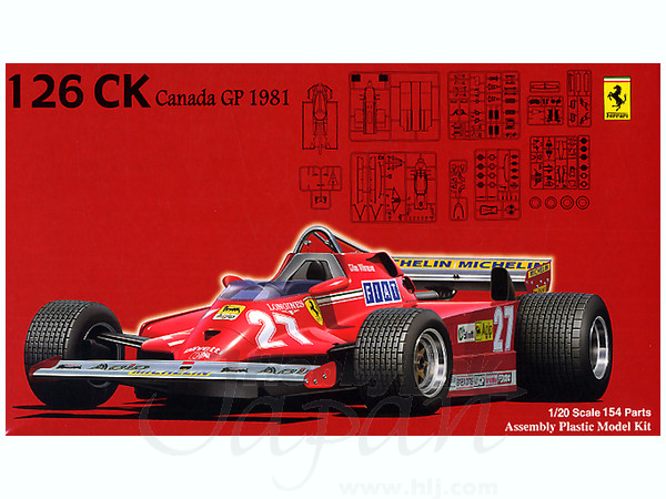 1/20 フェラーリ 126CK カナダGP | HLJ.co.jp
