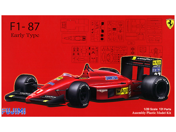 1/20 フェラーリ F187 (前期型) | HLJ.co.jp