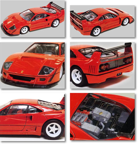 1/24 フェラーリF40 1/24 フェラーリ F40 LM | HLJ.co.jp