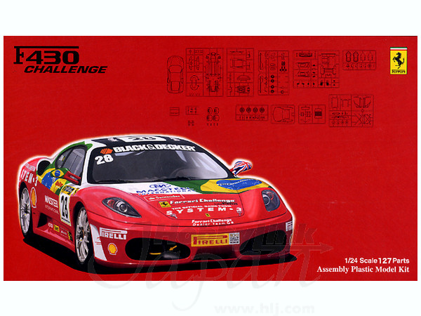 1/24 フェラーリ F430 チェレンジ セナ仕様 | HLJ.co.jp