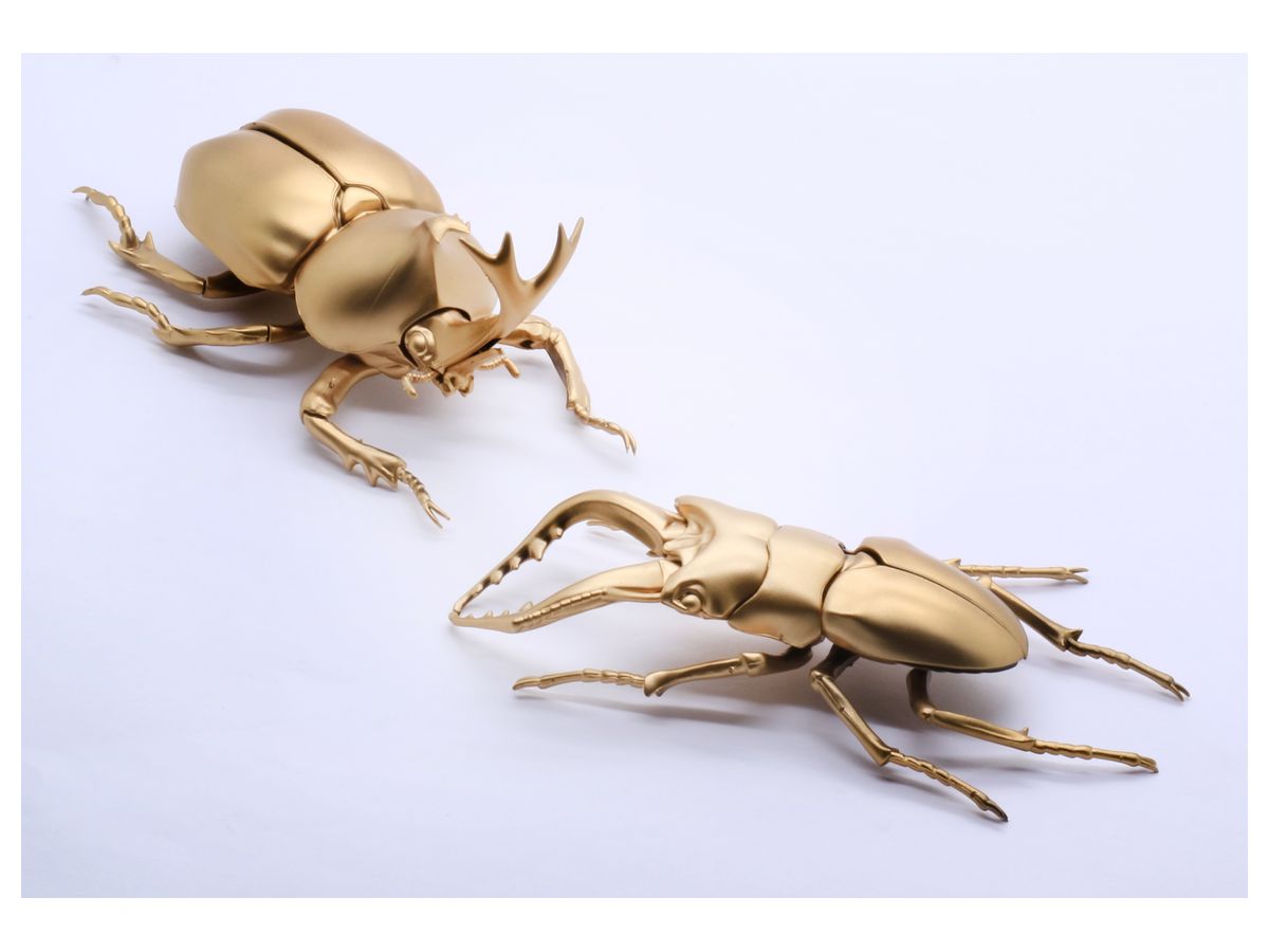 いきもの編 クワガタムシvsカブトムシ 対決セット 特別仕様 ゴールド仕様 By フジミ模型 ホビーリンク ジャパン いきもの編 クワガタムシvsカブトムシ 対決セット 特別仕様 ゴールド仕様 By フジミ模型 ホビーリンク ジャパン