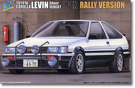 1/24 AE86 レビン ラリーバージョン | HLJ.co.jp