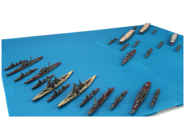 南太平洋海戦セット　1/3000 1/3000 軍艦16 南太平洋海戦セット(翔鶴/瑞鶴/瑞鳳/彩色済み艦載機付き
