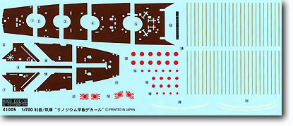 1/700 利根 リノリウム甲板デカール付 | HLJ.co.jp