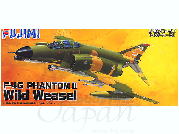 モンモデル F-4G ファントムII ワイルドウィーゼル F-4G ファントムII 「ワイルド・ ウィーゼル」 電子戦攻撃機