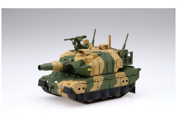 10式戦車 ディスプレイ用彩色済み台座 壁面イラスト付き 10式戦車 ディスプレイ用彩色済み台座 壁面イラスト付き