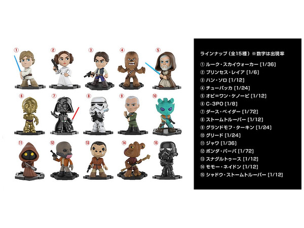 めっちゃカワイイ スターウォーズ 1Box 12pcs | HLJ.co.jp