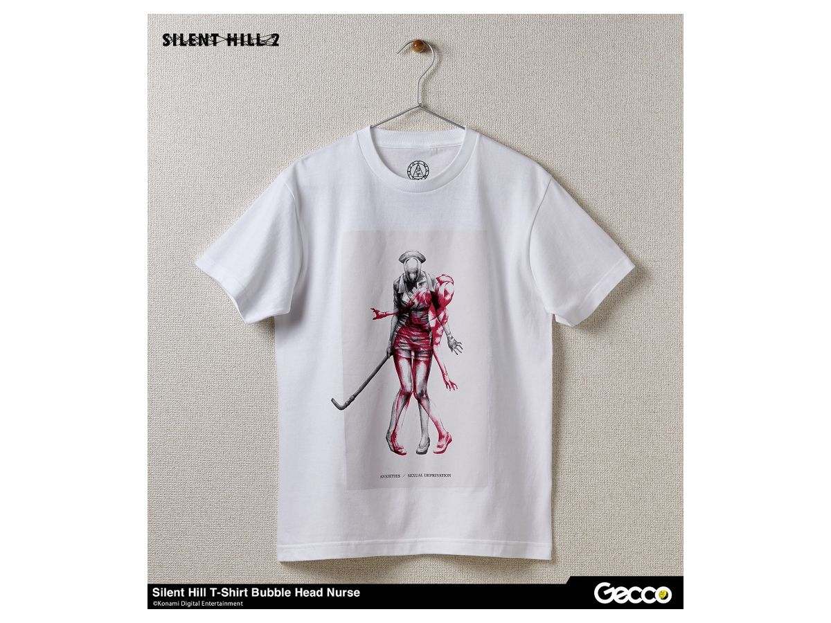 ラスト一枚！新品未開封Geccoサイレントヒル2 バブルヘッドナースTシャツXL SILENT HILL Tシャツ／バブルヘッドナース – Sweet Factory