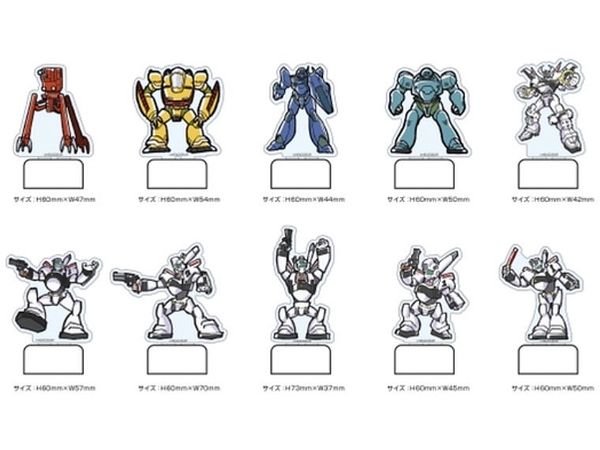 ミニパト レイバーペットボトルキャップコレクション 1Box 10pcs