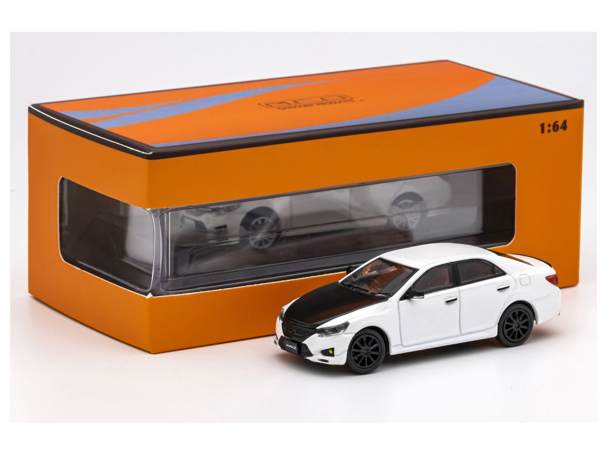 1/64 トヨタ Mark X -RHD ホワイト / ブラックボンネット | HLJ.co.jp