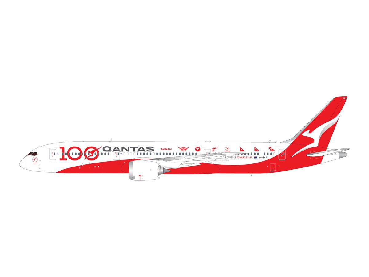 1/200 787-9 カンタス Qantas 100 livery VH-ZNJ | HLJ.co.jp