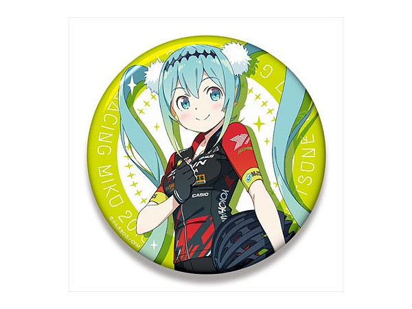 初音ミク　レーシングver. 缶バッジ2014 初音ミク レーシングver.2014 ぬいぐるみ 缶バッジ付き - メルカリ