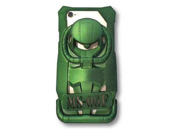 希少　iPhone6/iPhone6s用 ケース カバー　スケルトン　グフ iPhone6s/6、iPhone6s Plus/6Plus ハード＆ソフト クリアケース