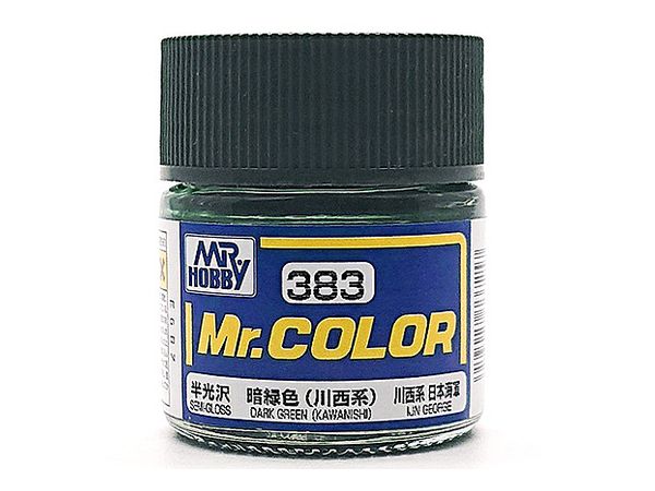 Mr.カラー C383 (半光沢) 暗緑色（川西系) | HLJ.co.jp