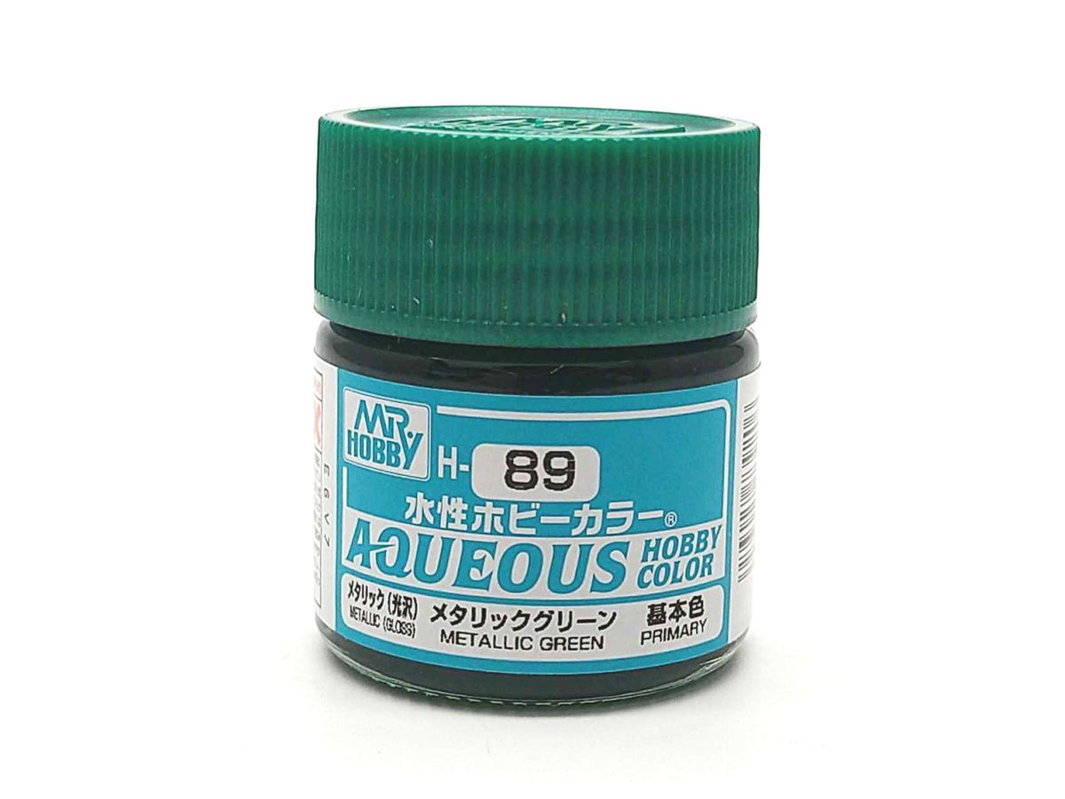 H89 水性ホビーカラー メタリックグリーン | HLJ.co.jp